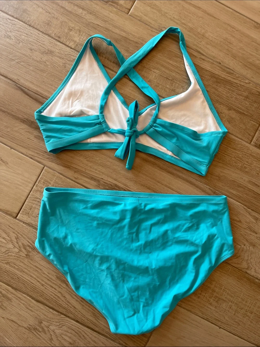 Turquoise Two-Piece Bikini Set- 3x✨